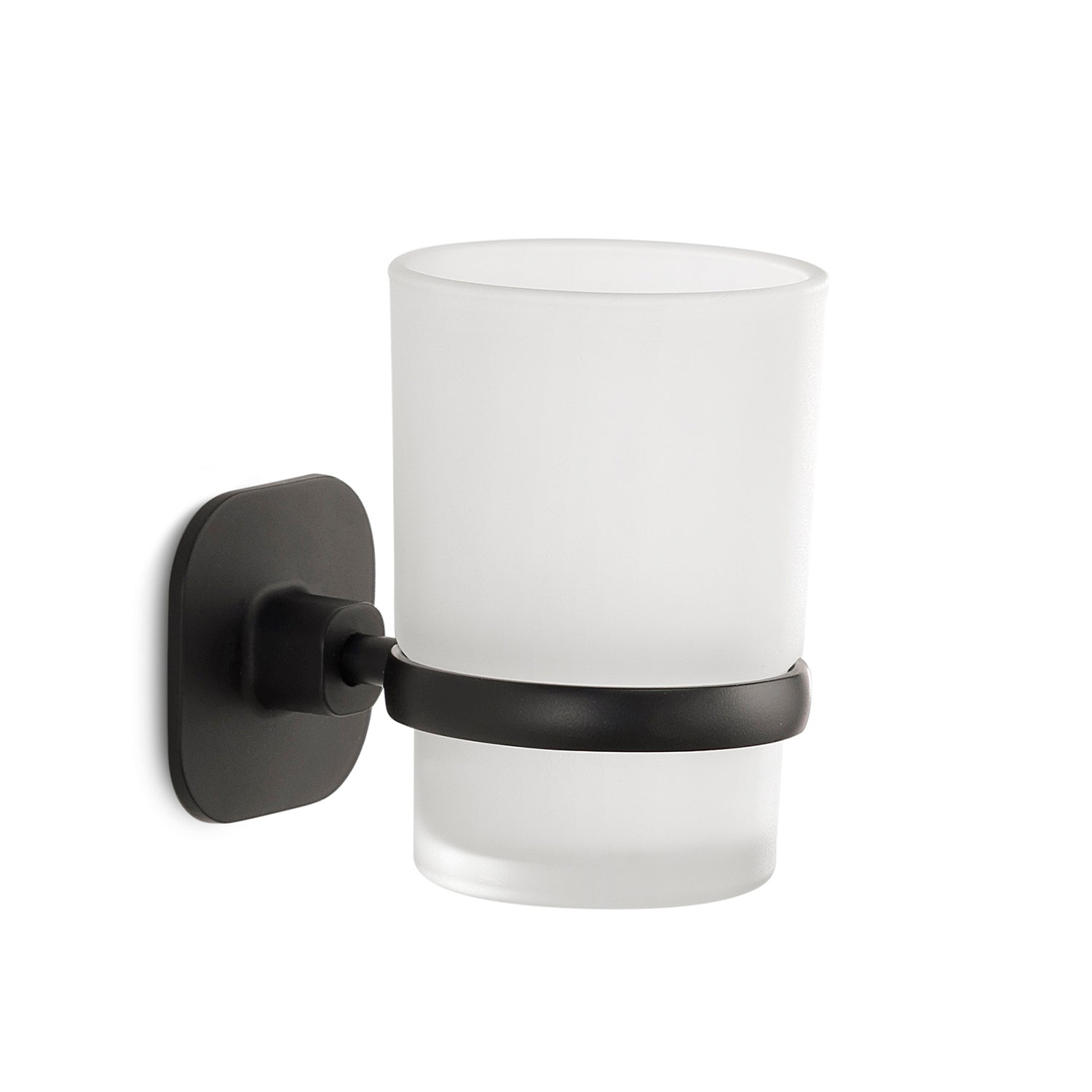 Porta spazzolini nero Teide Gedy Porta spazzolini nero Teide Gedy