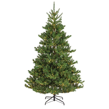 Albero di Natale Artificiale Alba LED H.210cm Colore Verde per Interno Indoor | Kaemingk