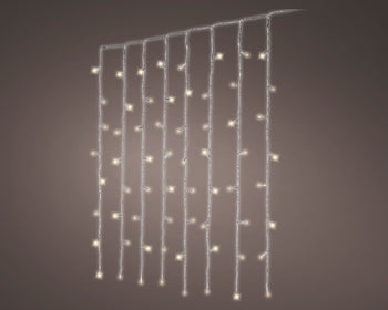 Tenda led da esterno e interno con 240 led, Lar.200cm Alt.200cm Kaemingk
