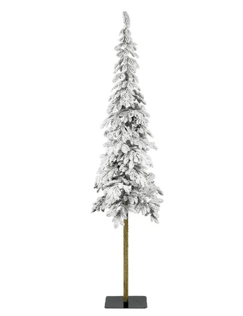 Albero di Natale Alpine Fir innevato Ø60 x H 240 cm - Brico Sapiens - L' evoluzione del fai da te