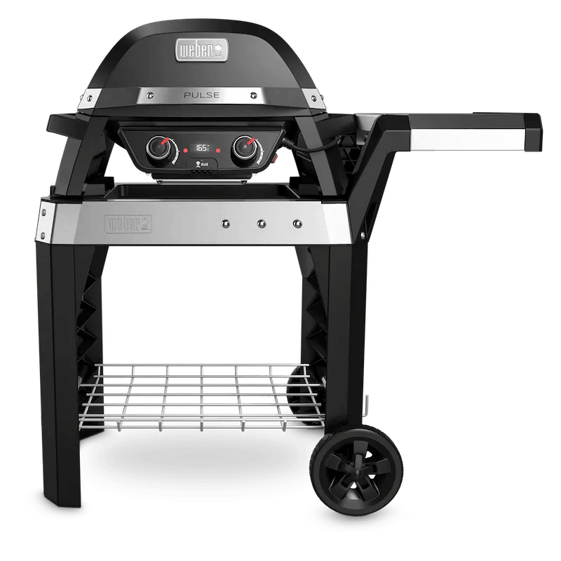 Barbecue elettrico nero con carrello Pulse 2000 Weber - Brico Sapiens - L' evoluzione del fai da te