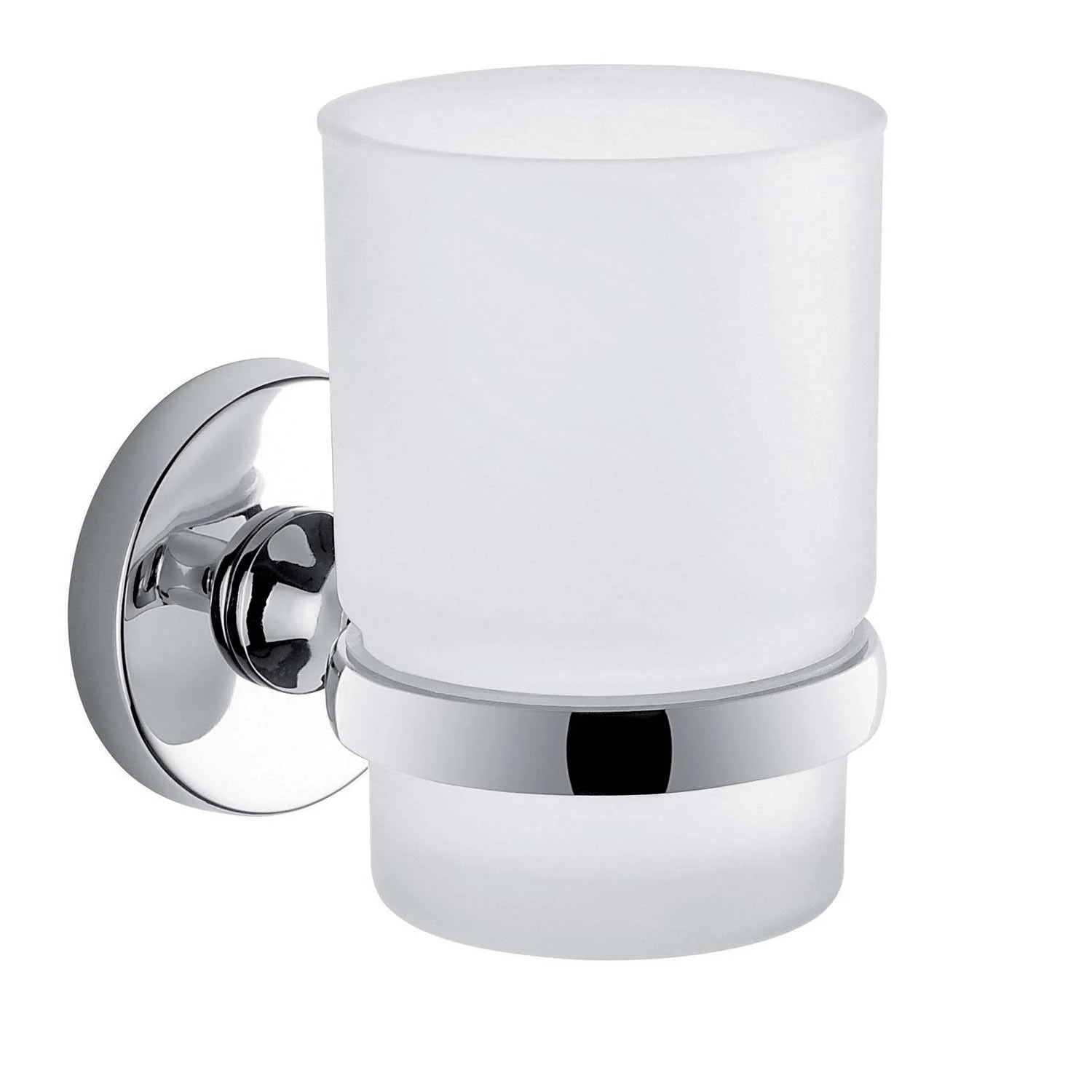 Porta spazzolini cromato con biadesivo Felce Plus Gedy Porta spazzolini cromato con biadesivo Felce Plus Gedy