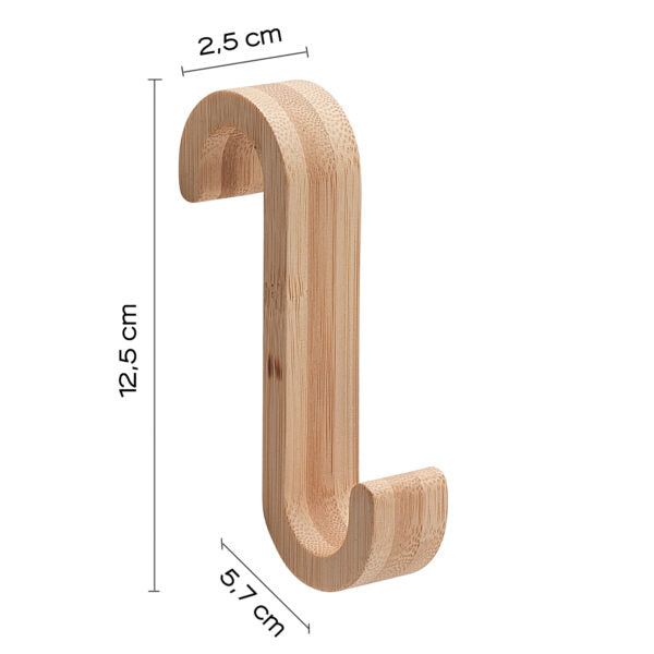 Appendi salviette da bagno bambù Merlino Gedy