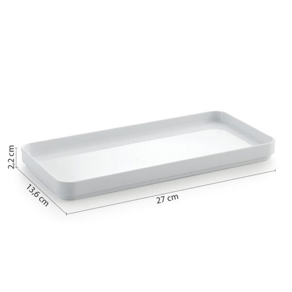 Vassoio bianco Seventy Gedy