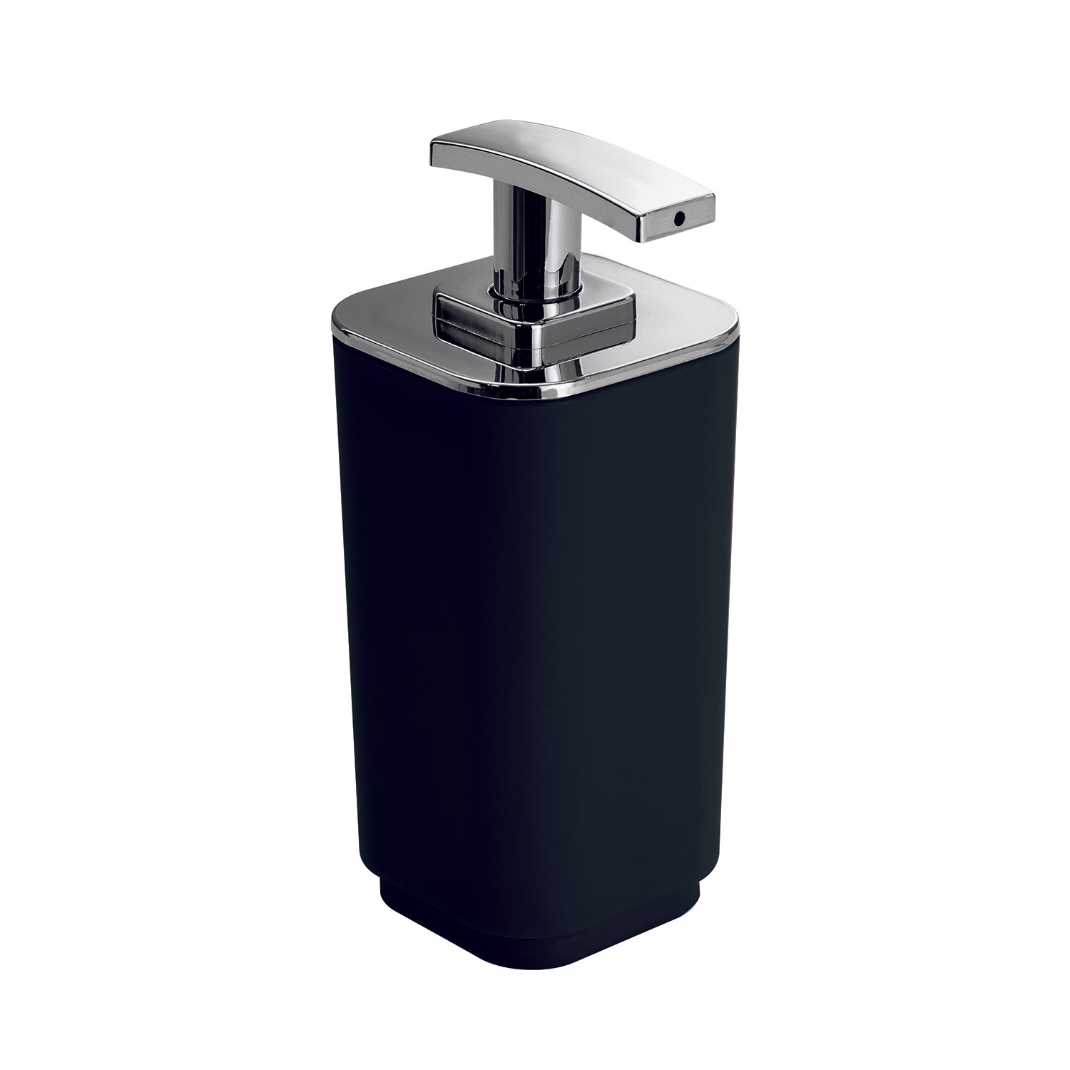 Dosatore di sapone nero Seventy Gedy
