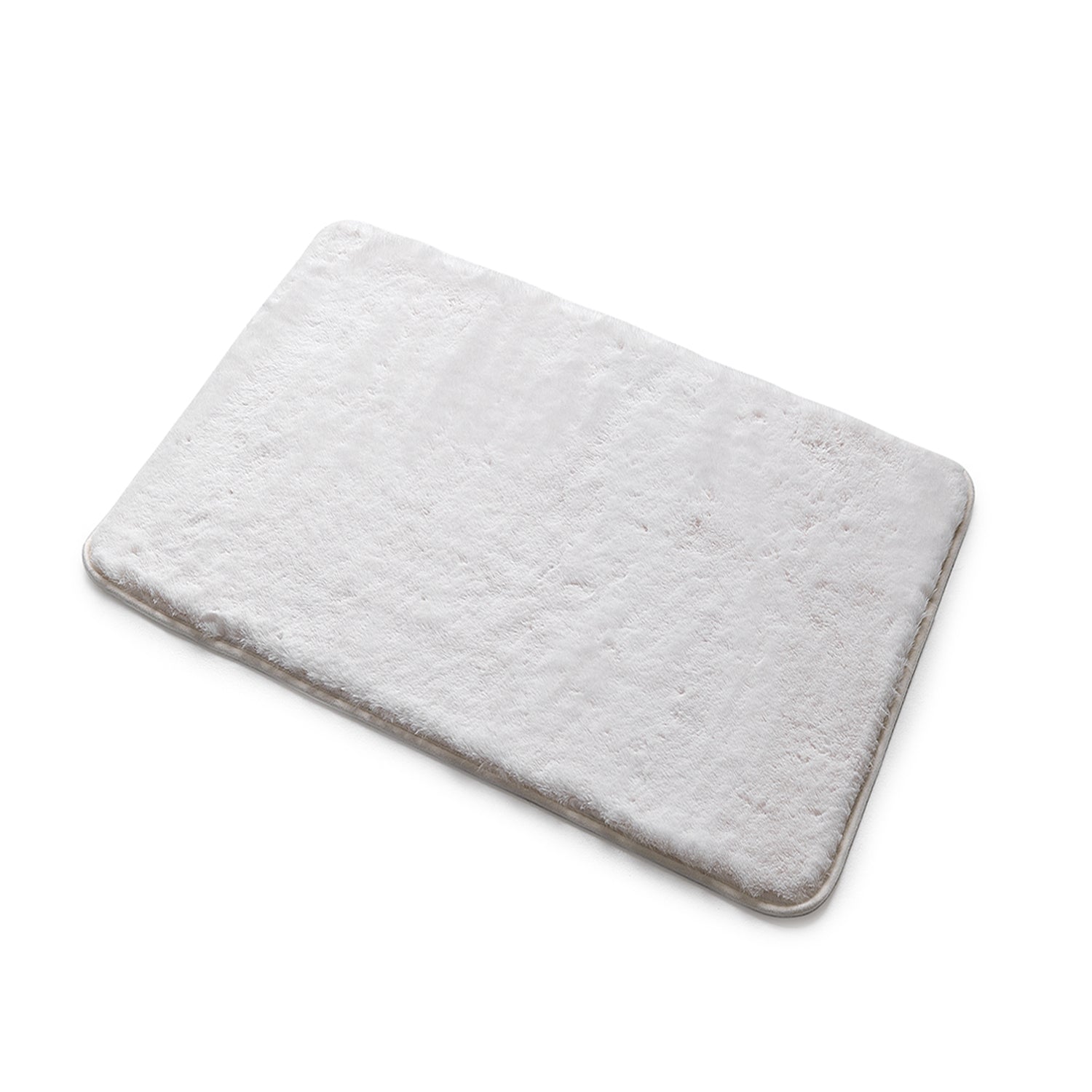 Tappeto da bagno Fuzzy 40x60 bianco Gedy