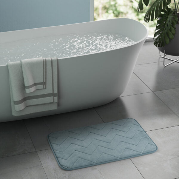 Tappeto da bagno Mousse 50x80 azzurro Gedy