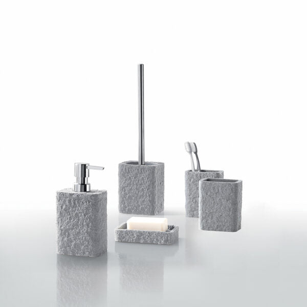 Dosatore di sapone grigio Aries Gedy