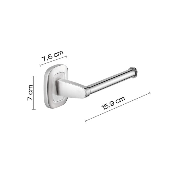 Porta rotolo cromo Everest Gedy