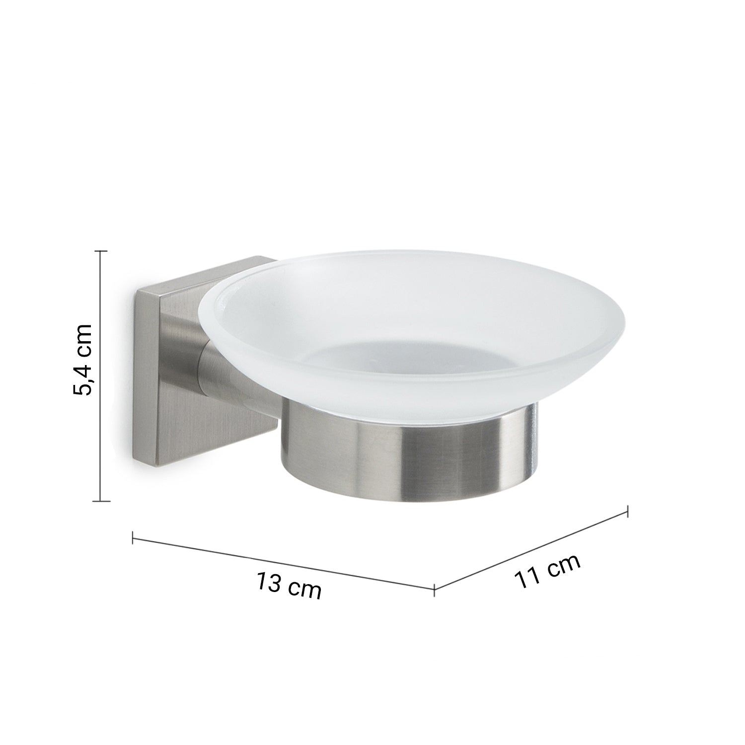 Porta sapone Spazzolato Fuji Gedy