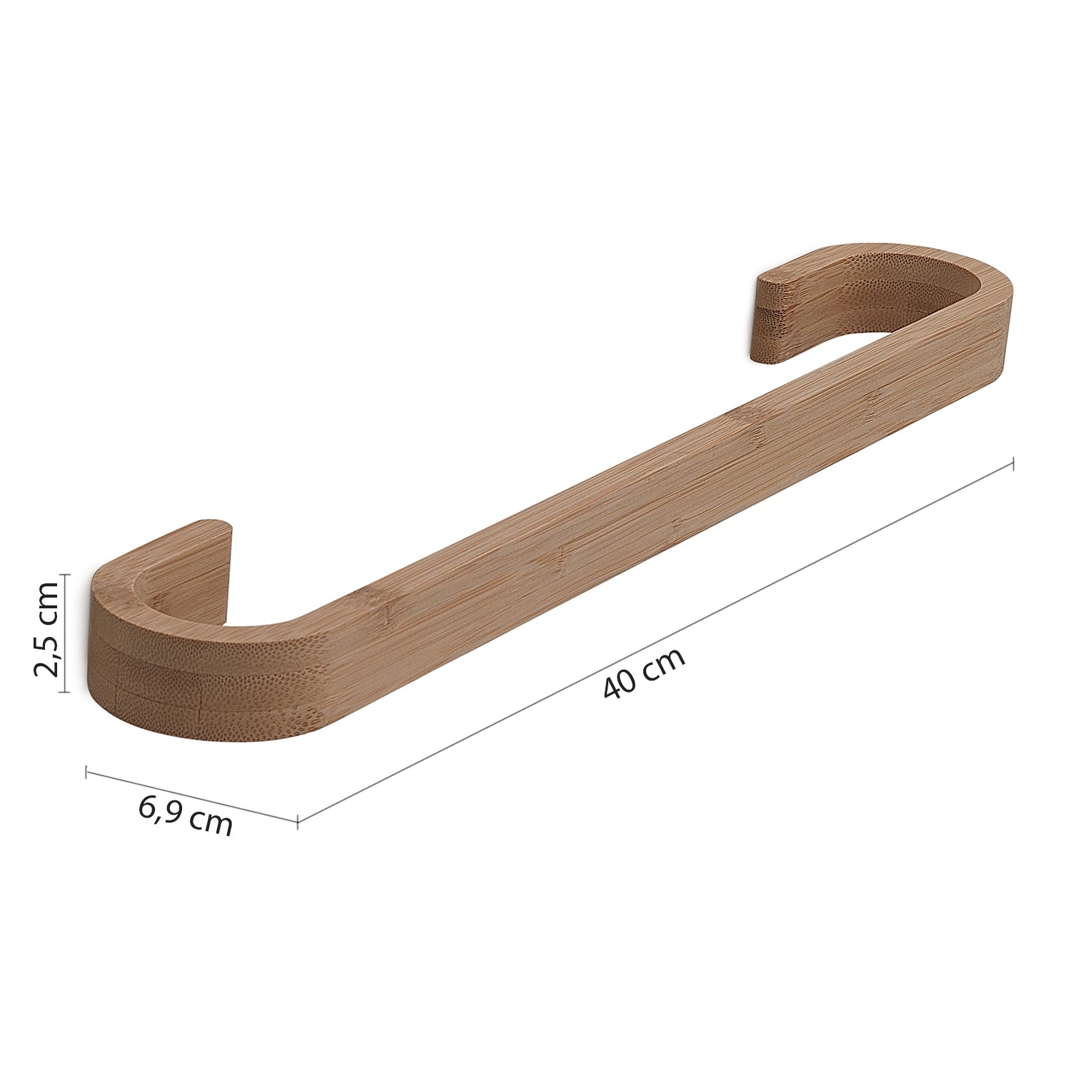 Portasalviette da bagno 40 cm Himalaya Gedy