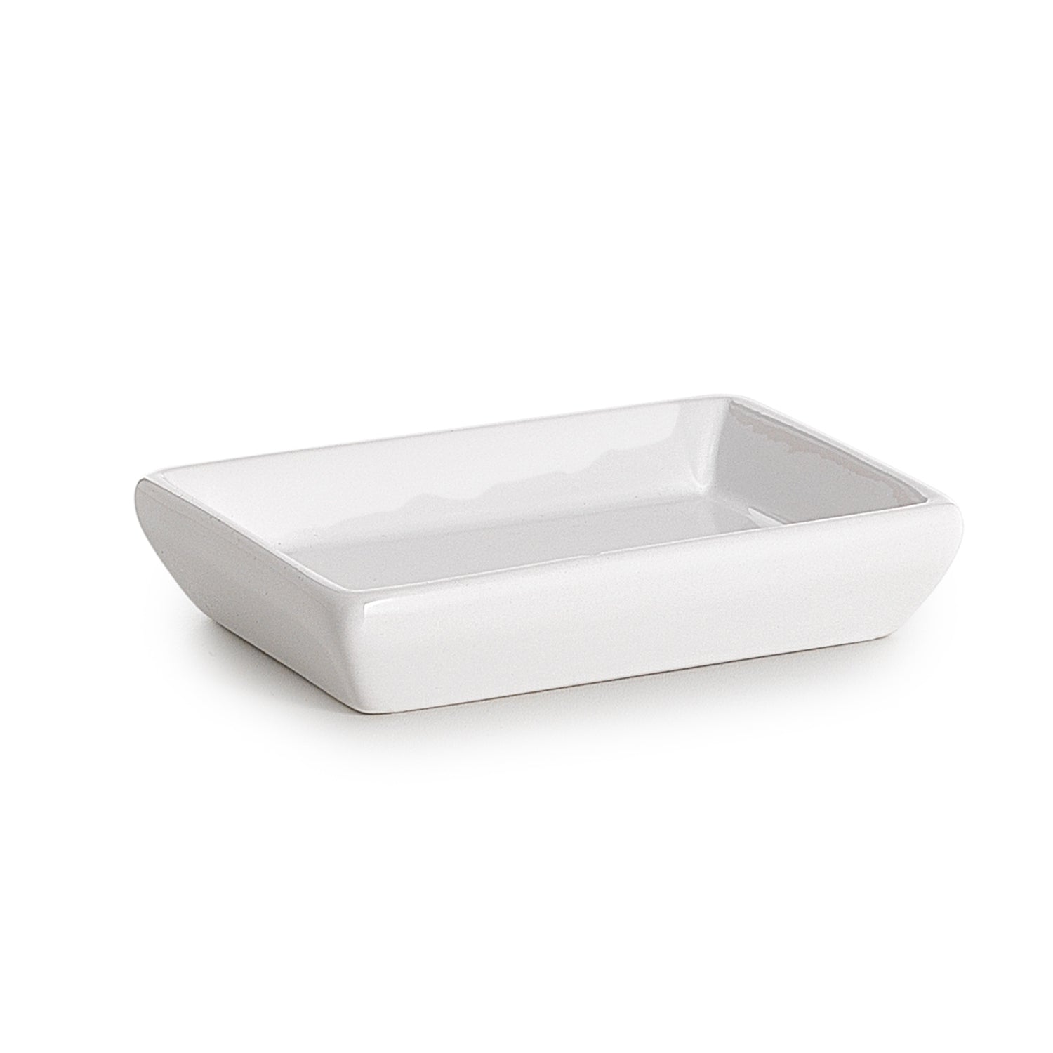 Porta sapone bianco Karima Gedy