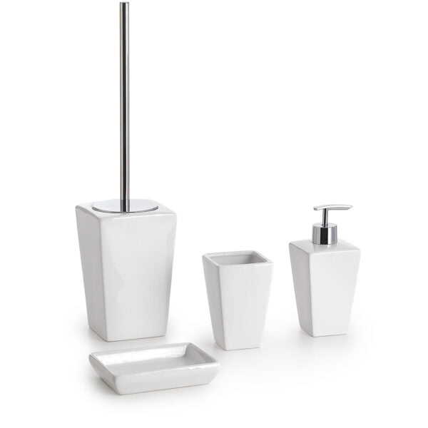 Porta sapone bianco Karima Gedy