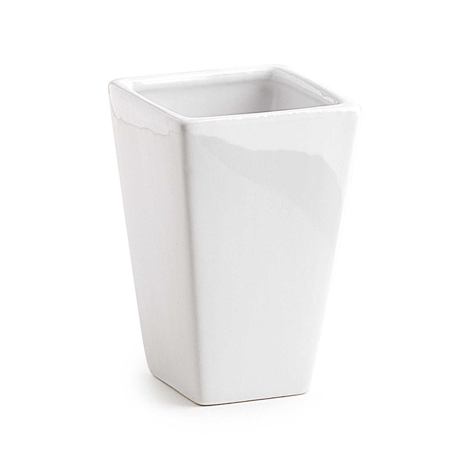 Porta spazzolini bianco Karima Gedy