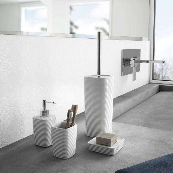 Porta sapone bianco Kelly Gedy