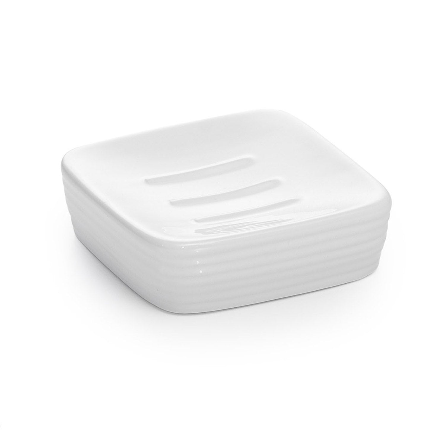 Porta sapone bianco Kelly Gedy