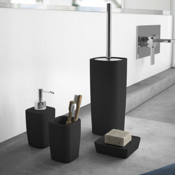 Scopino da terra nero opaco Kelly Gedy