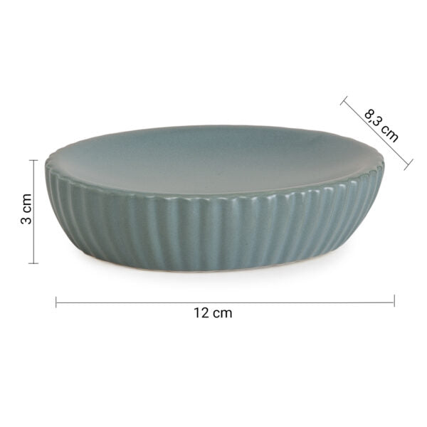 Porta sapone azzurro polvere Marika Gedy