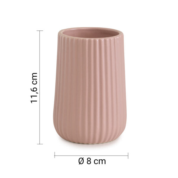 Porta spazzolini rosa Marika Gedy