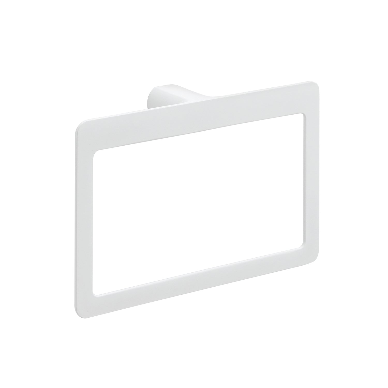 Anello portasalviette da bagno bianco Pirenei Gedy