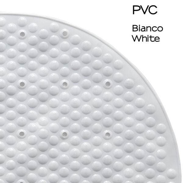 Tappeto per vasca Solid 69x38,5 bianco Gedy