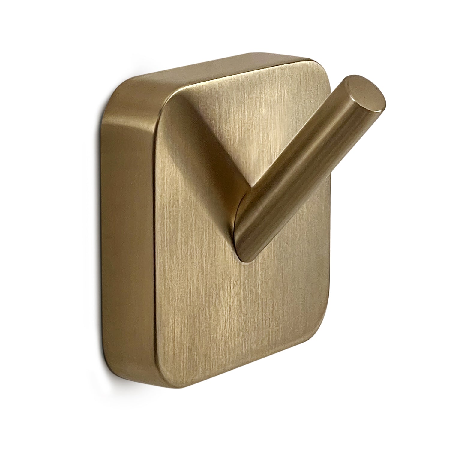 Set 2 appendiabiti da bagno oro Tonga Gedy