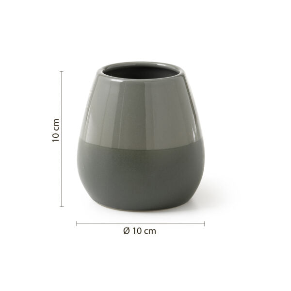 Porta spazzolini verde naturale Wilma Gedy