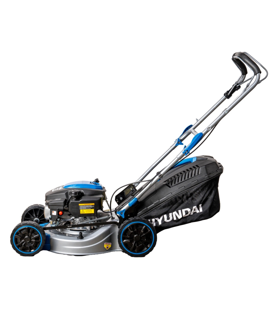 Rasaerba Hyundai Trazione 150cc 43cm 4T Mulching - Potenza e Precisione per un Prato Perfetto.