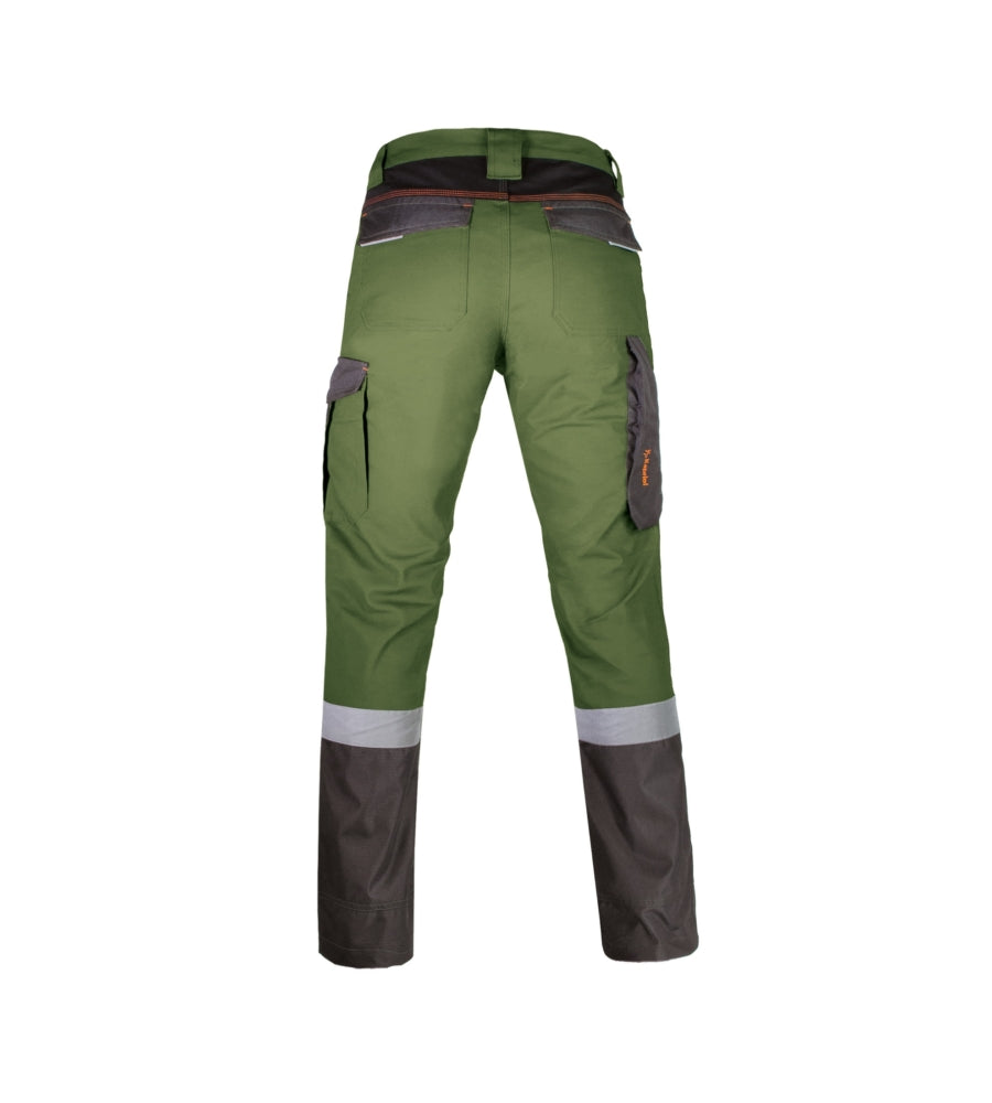 Pantaloni da lavoro verdi neri 