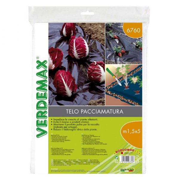 Telo Pacciamatura PE 1,5x5 Metri Verdemax