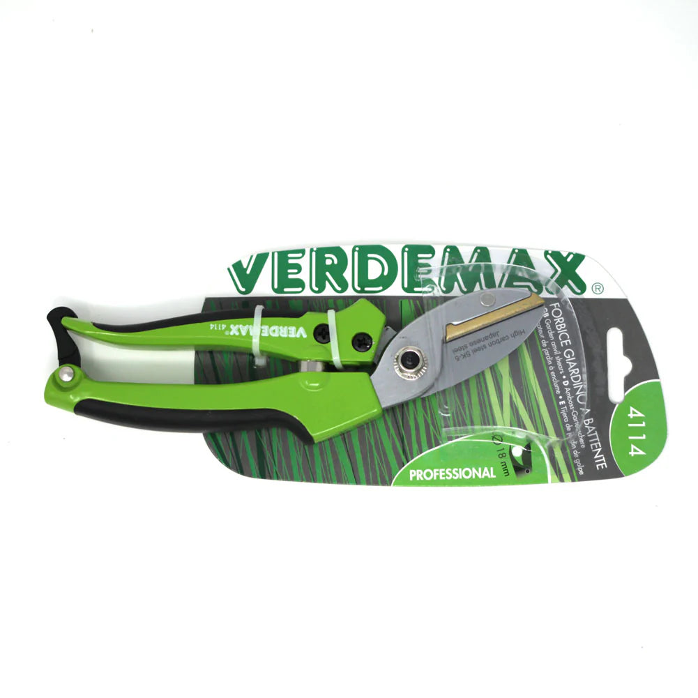 Forbice da giardino a battente 19 cm Verdemax