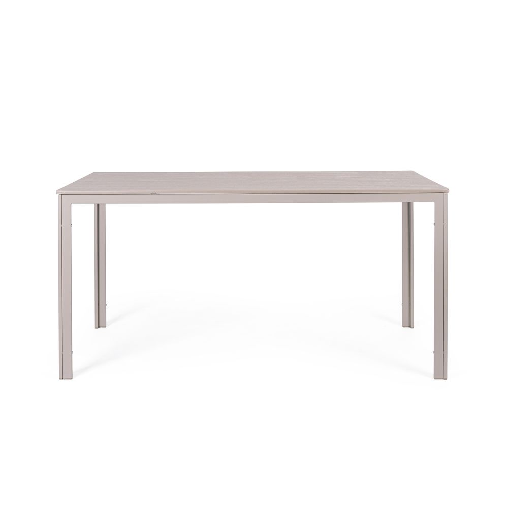 Tavolo da giardino rettangolare 156x78 cm SARITA Tortora