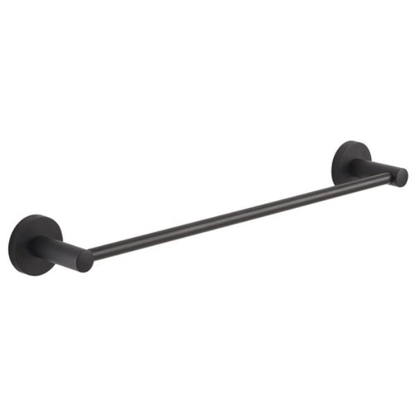 Portasalviette 45cm nero Felce Plus Gedy