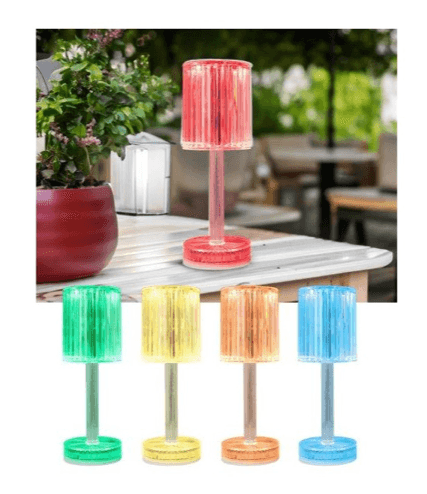 Lampada da tavolo a led touch ricaricabile Kasanova