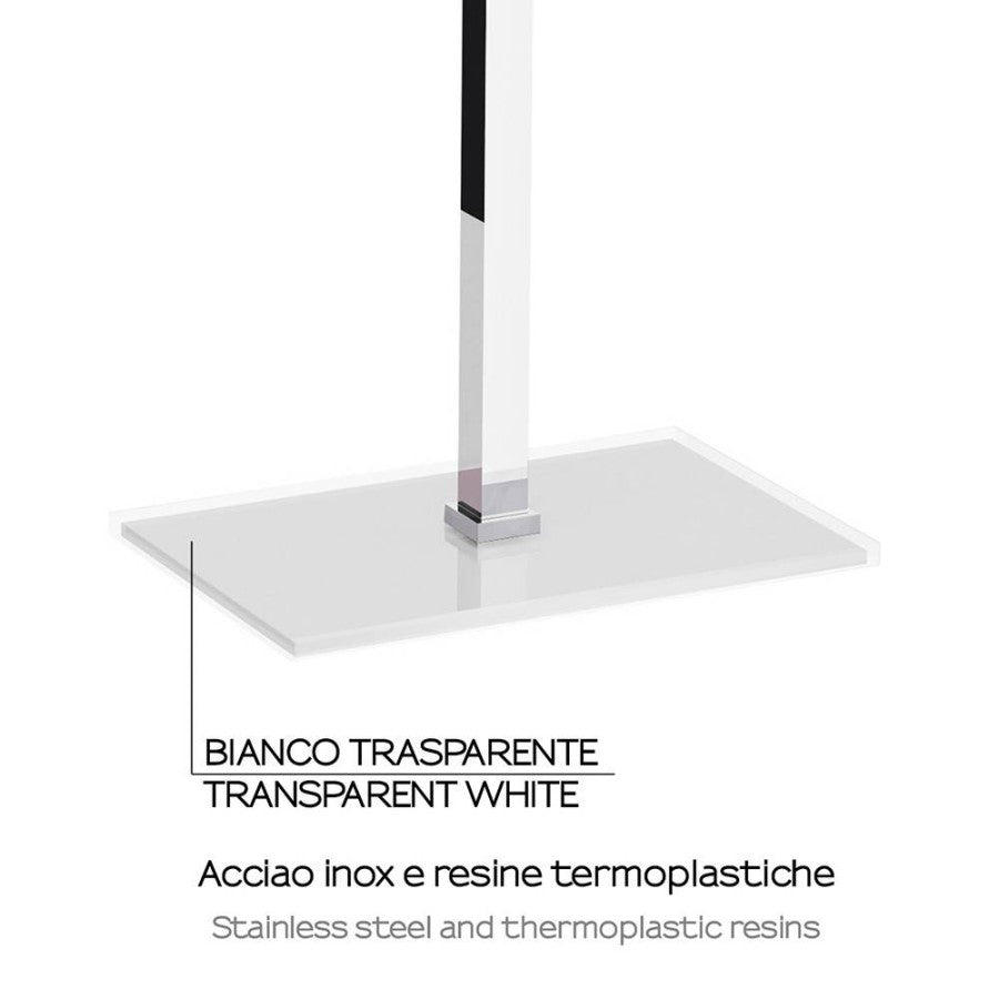 Piantana portasalviette Rainbow bianca Gedy
