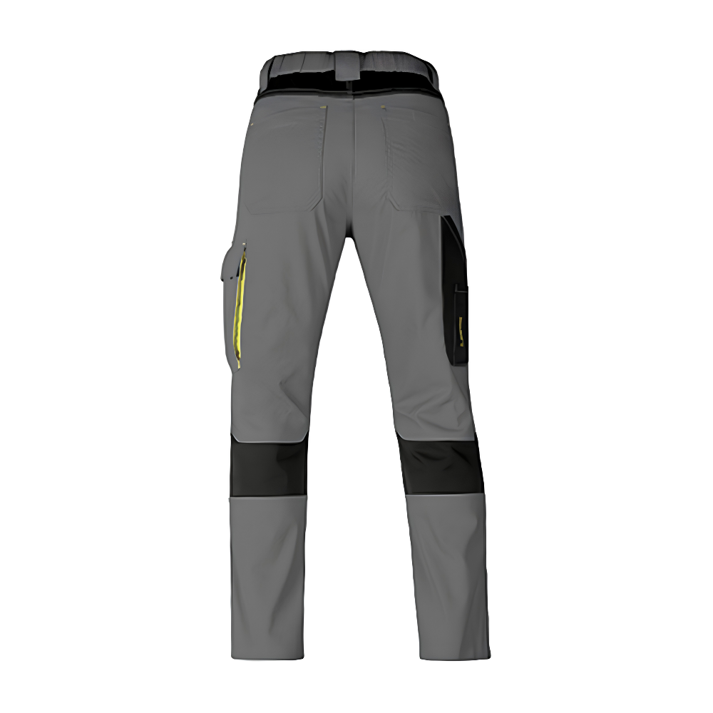 Pantaloni da lavoro Kavir grigio nero slim fit taglie assortite Kapriol
