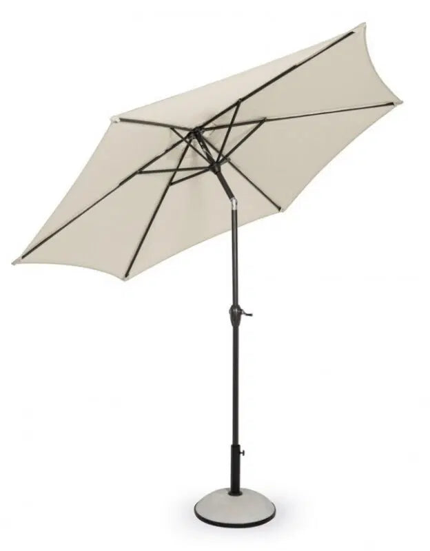 Ombrellone da Giardino Bizzotto Kalife con Snodo e Manovella, Ecru Ø 2,7 m | Arredo Outdoor Classico