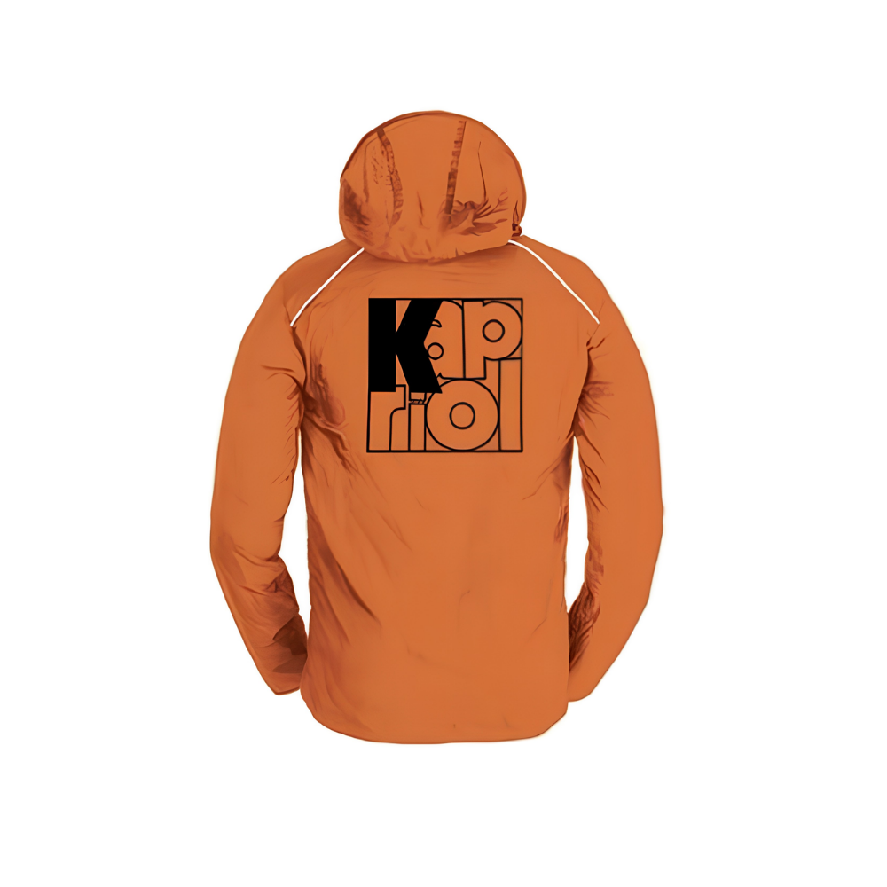 Giacca antivento Enjoy arancione taglie assortite Kapriol