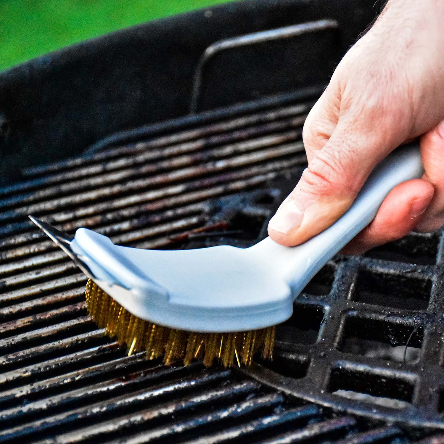 Spazzola per BBQ in ottone Apex