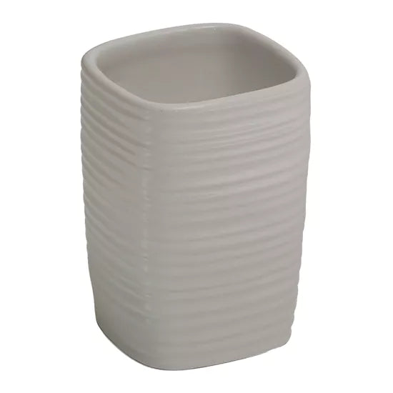 Porta spazzolini Kelly tortora chiaro Gedy