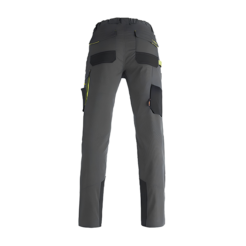 Pantaloni da lavoro Dynamic piastrellista grigio nero taglie assortite Kapriol
