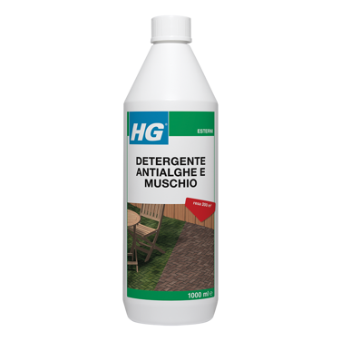 HG detergente antialghe e muschio