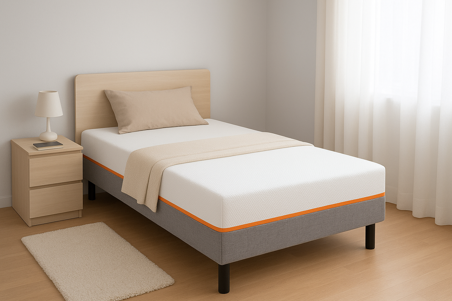 Materasso una piazza e mezza 120x190 Kasanova: Il comfort che cercavi