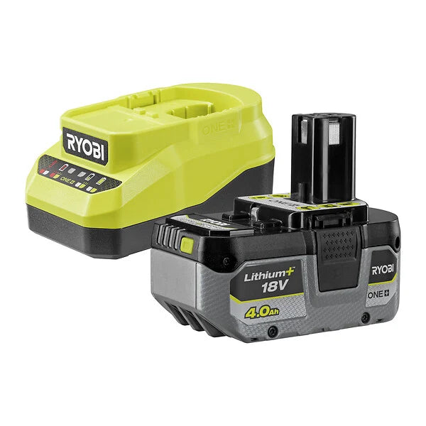 Kit Batteria 18V 4,0 Ah e Caricabatterie 2,0 A ONE+ Ryobi RC18120A-140X