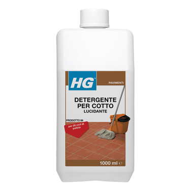 HG detergente lucidante per cotto