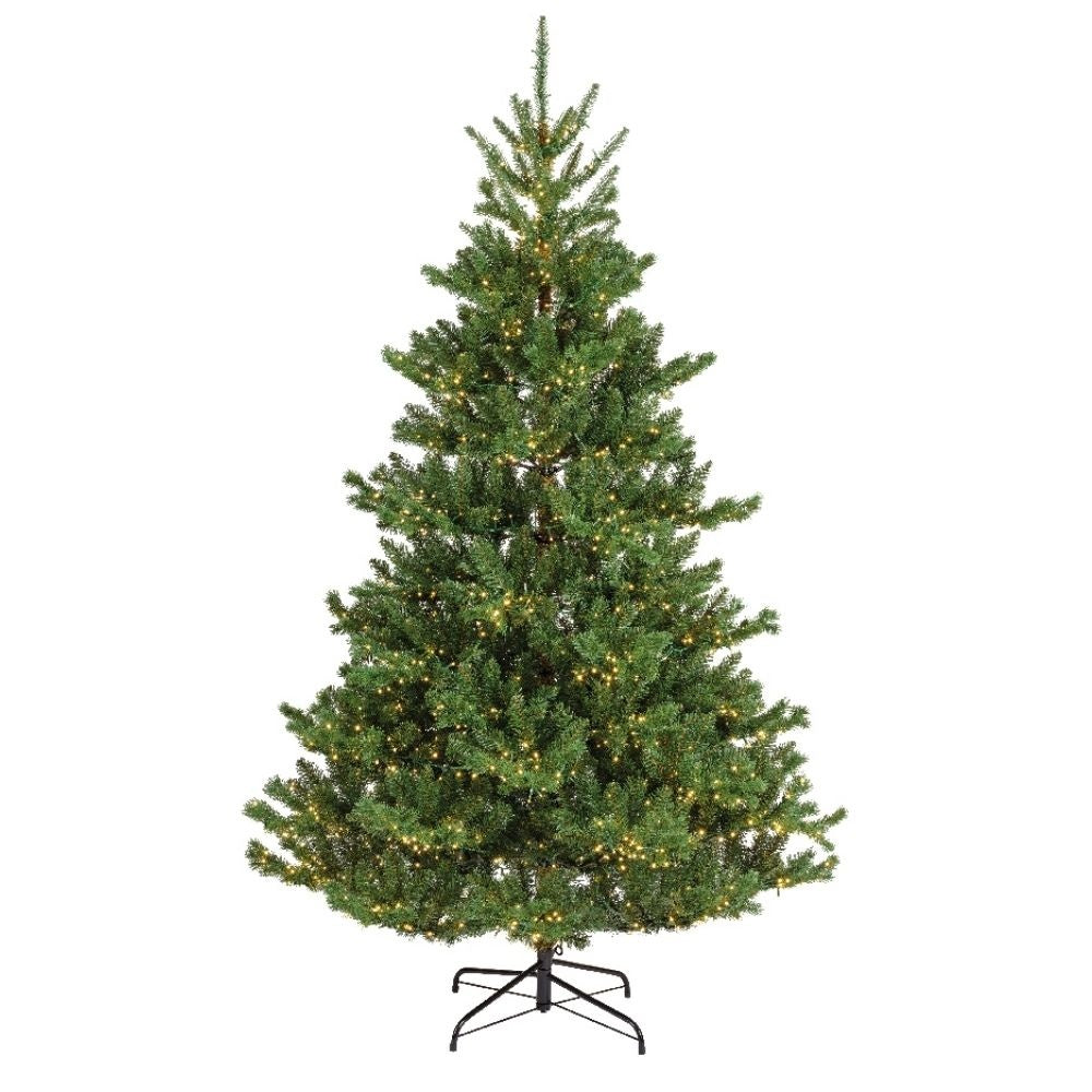 Albero di Natale Artificiale Alba LED H.210cm Colore Verde per Interno Indoor | Kaemingk