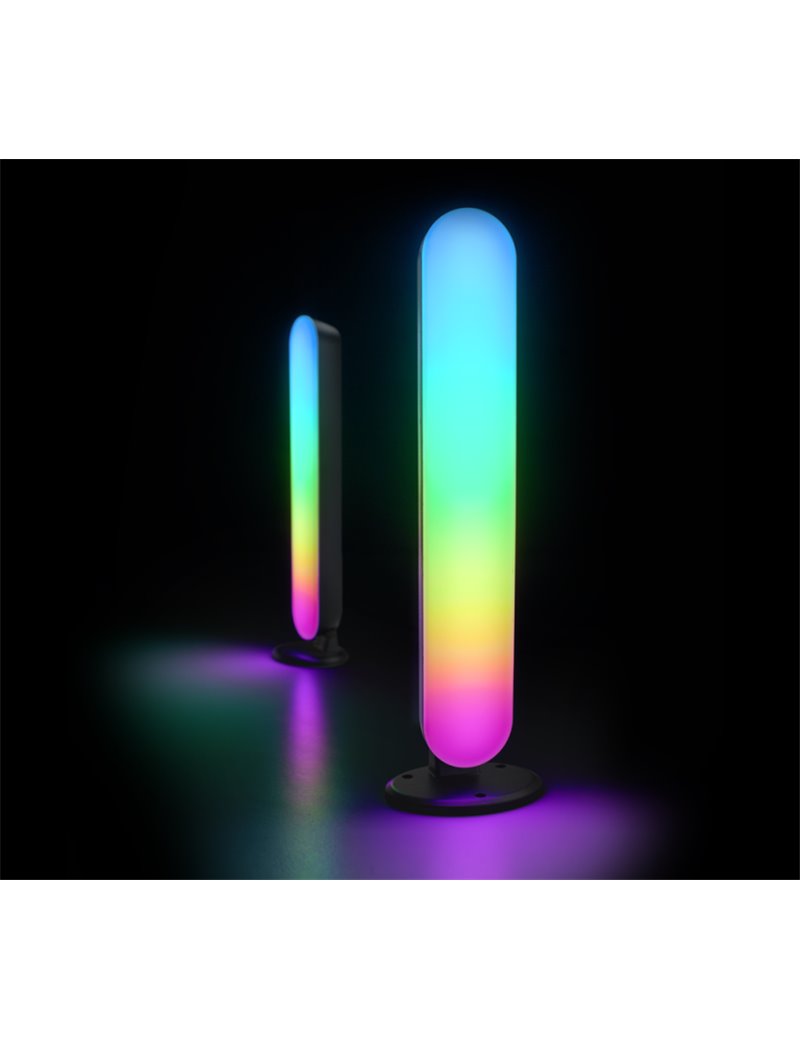 Set 2 Lampade da Tavolo e Applique LED EGLO con Telecomando, Multifunzione Luce Bianca + RGB Dinamica e Controllo Intensità | EGLO