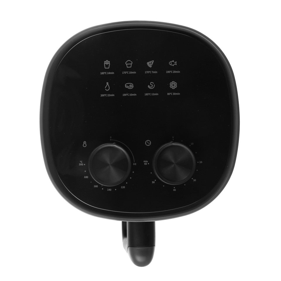 Friggitrice ad aria Kasanova, capacità 4,5 litri, potenza 1400W
