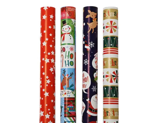 Rotolo Carta Regalo Natalizia 100x300 cm Kaemingk – Carta da Regalo per Pacchi e Confezioni di Natale