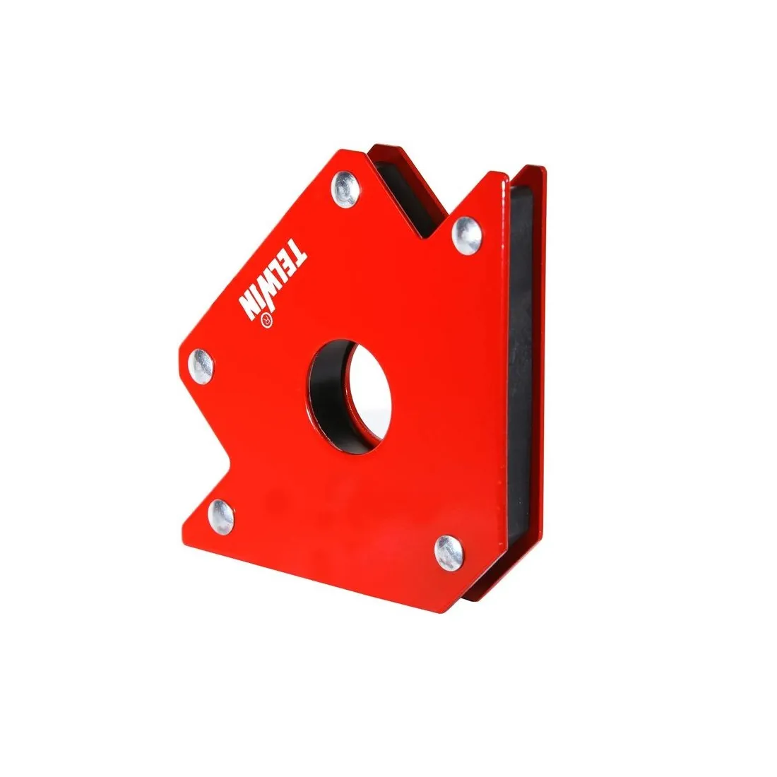 Posizionatore Magnetico Telwin, Squadra Magnetica Professionale per Saldatura, Supporto Angolare per Bloccaggio Lamiere e Tubi | Telwin